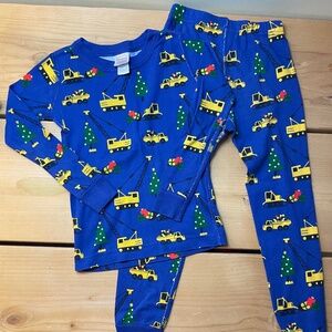 Hanna Andersson Christmas Crew Long John Pajama Set